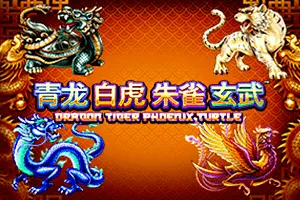 Playtech : Tiger, Turtle, Dragon, Phoenix - GECKO158