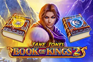 Playtech : Jane Jones in Book of Kings 2 - GECKO158